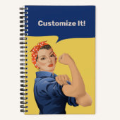 Carnet Rosie les recettes du Riveter (Recto)