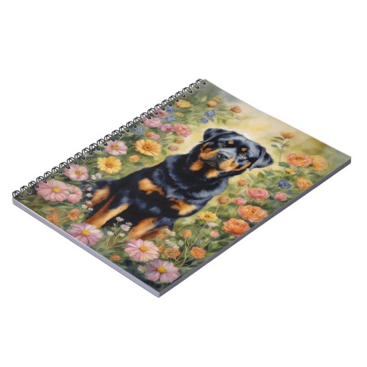 Carnet Rottweiler (Côté gauche)