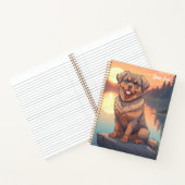 Carnet Rottweiler au bord du lac (Intérieur)