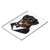 Carnet Rottweiler Le Gardien Du Corps (Côté gauche)