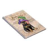 Carnet Rottweiler Pirate (Côté Droit)