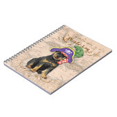 Carnet Rottweiler Pirate (Côté gauche)