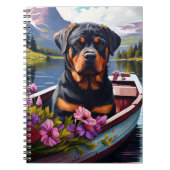 Carnet Rottweiler sur une pédale : une aventure Pittoresq (Devant)