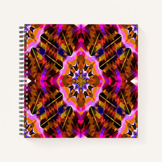 Carnet Roue de fleur.... (Devant)