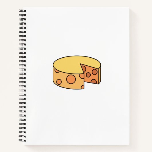 Carnet roue de fromage (Devant)