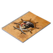 Carnet Roue de pirate de jolly roger (Côté gauche)