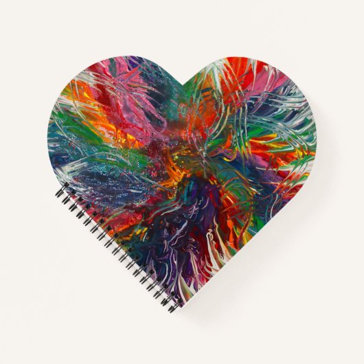 Carnet Roue de spectre de couleurs (Devant)