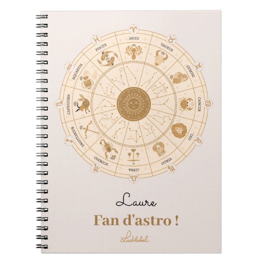 Carnet Roue de Zodiac Ouest - (Devant)