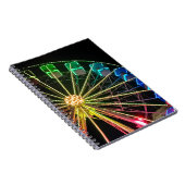 Carnet Roue Ferris verte et bleue (Côté Droit)
