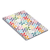 Carnet Roue géométrique colorée (Côté Droit)