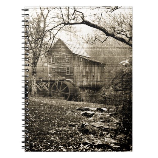 Carnet Roue vintage (Devant)