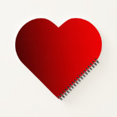 Carnet rouge à deux tons (Dos)