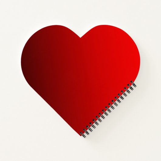 Carnet rouge à deux tons (Dos)