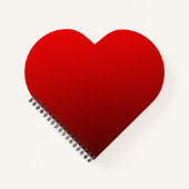 Carnet rouge à deux tons (Devant)