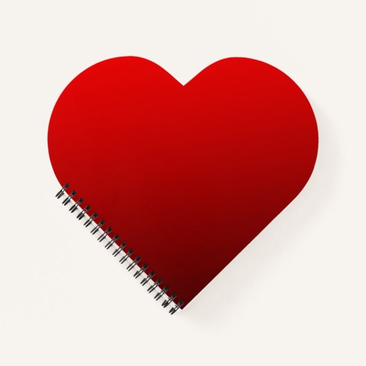 Carnet rouge à deux tons (Devant)