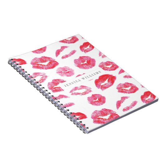 Carnet Rouge à lèvres Lipsense d'aquarelle (Côté Droit)