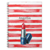 Carnet Rouge à lèvres Stripes French Riviera Red (Devant)