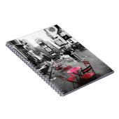 Carnet Rouge blanc noir de Times Square (Côté Droit)