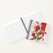 Carnet Rouge de pavot vintage (Intérieur)