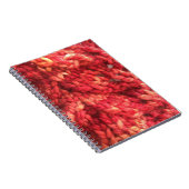 Carnet rouge de tricot (Côté Droit)