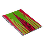 CARNET ROUGE DORÉ VERT (Côté Droit)