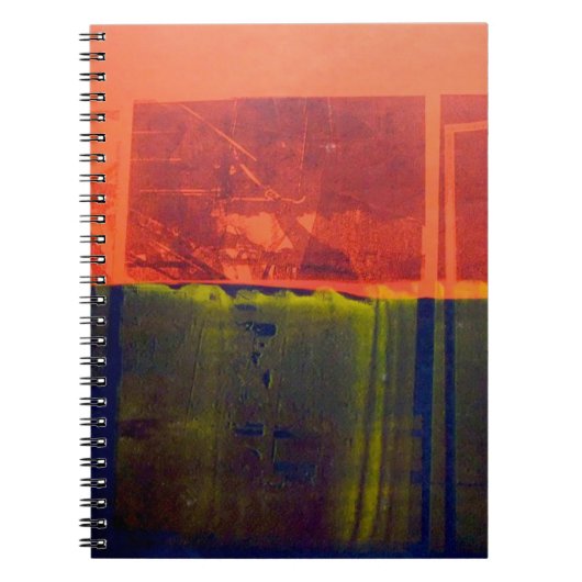 Carnet Rouge et bleu (Devant)