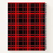 Carnet Rouge et noir (Dos)