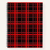 Carnet Rouge et noir (Devant)