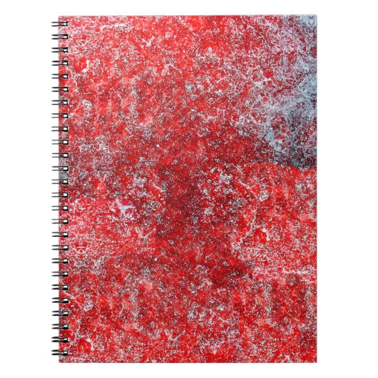 Carnet Rouge grunge textureabstract, antique, art, arrièr (Devant)