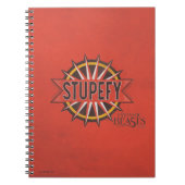 Carnet Rouge & Or Stupefy Spell Graphic (Devant)