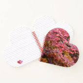 Carnet Rouge Orange Chute Feuillage Automne Feuilles Natu (Intérieur)