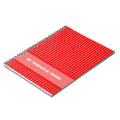 Carnet Rouge trié (Côté gauche)