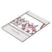 Carnet rouges d'équipe de chien du football (Côté gauche)