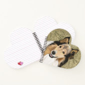 Carnet Rough Collie, Long Haired Collie Portrait (Intérieur)