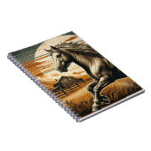 Carnet Rouille/cheval vintage/Ouest (Côté Droit)
