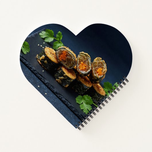 Carnet Rouleaux d'algues frites (Kim Mari) (Dos)