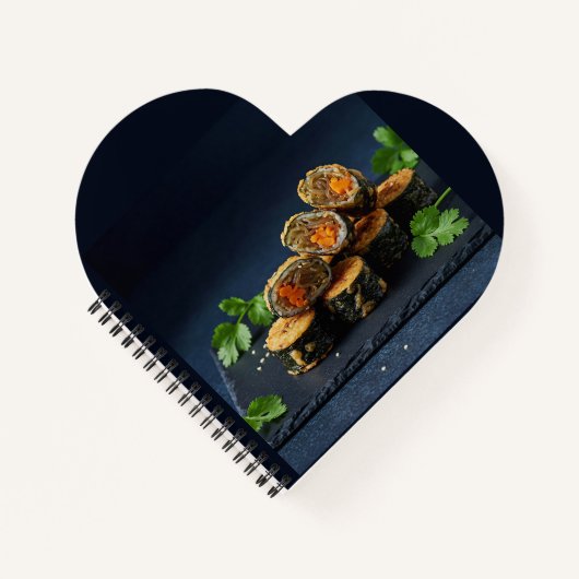 Carnet Rouleaux d'algues frites (Kim Mari) (Devant)