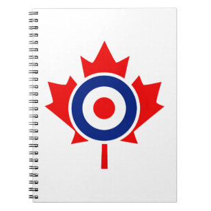 Carnet Rounde canadienne de la feuille d'érable Mod CANAD