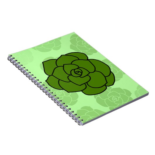Carnet Rounded Succulent (Côté Droit)