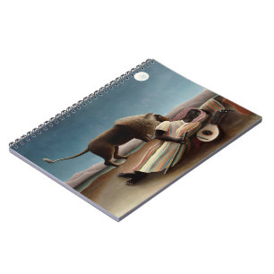 Carnet Rousseau’s Sleeping Gypsy notebook