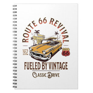 CARNET ROUTE 66 REVIVAL - ALIMENTÉ PAR VINTAGE - BEL AIR