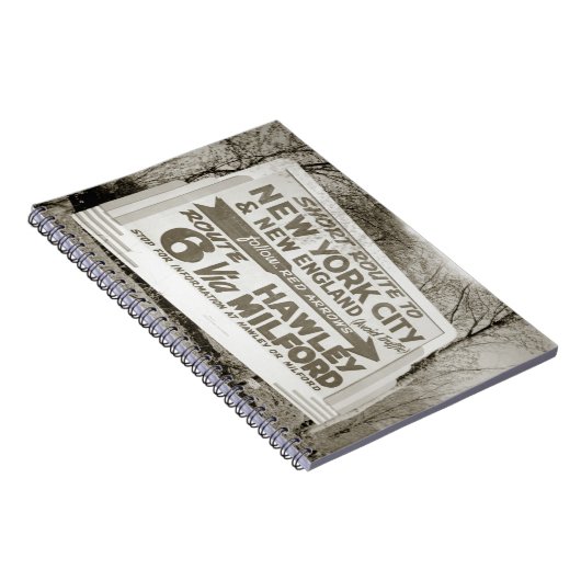 Carnet Route 6 Billboard Hawley Pennsylvania Milford PA (Côté Droit)