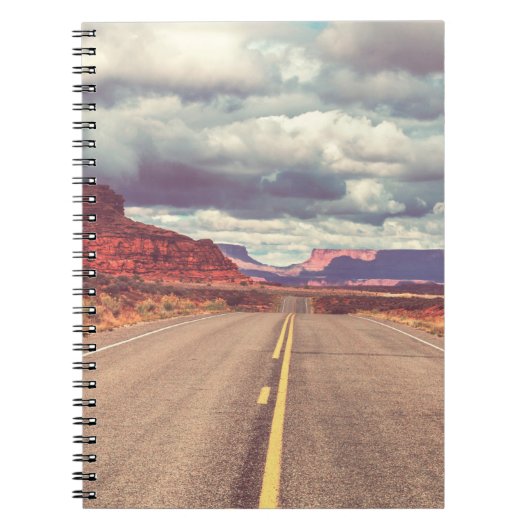 Carnet Route dans le pays des Prairies. Déserté naturel (Devant)