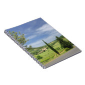 Carnet Route de campagne entre cyprès et (Côté Droit)