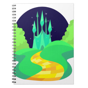 Carnet route en brique jaune