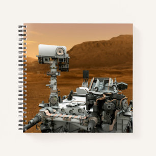 Carnet Rover Curiosity Du Laboratoire Scientifique Mars. 