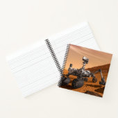 Carnet Rover Curiosity Du Laboratoire Scientifique Mars. (Intérieur)