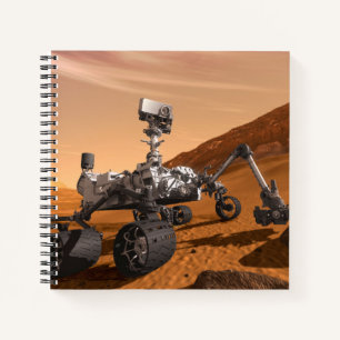 Carnet Rover Curiosity Du Laboratoire Scientifique Mars.