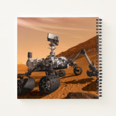 Carnet Rover Curiosity Du Laboratoire Scientifique Mars. (Dos)