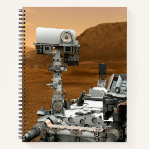 Carnet Rover Curiosity Du Laboratoire Scientifique Mars.